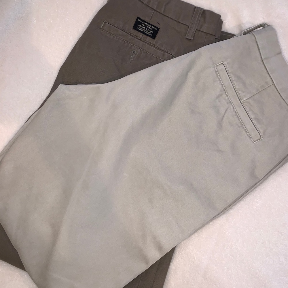 2 Banana Rep. pants for $10!